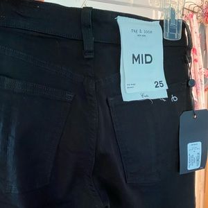 Rag & bone mid rise skinny jeans